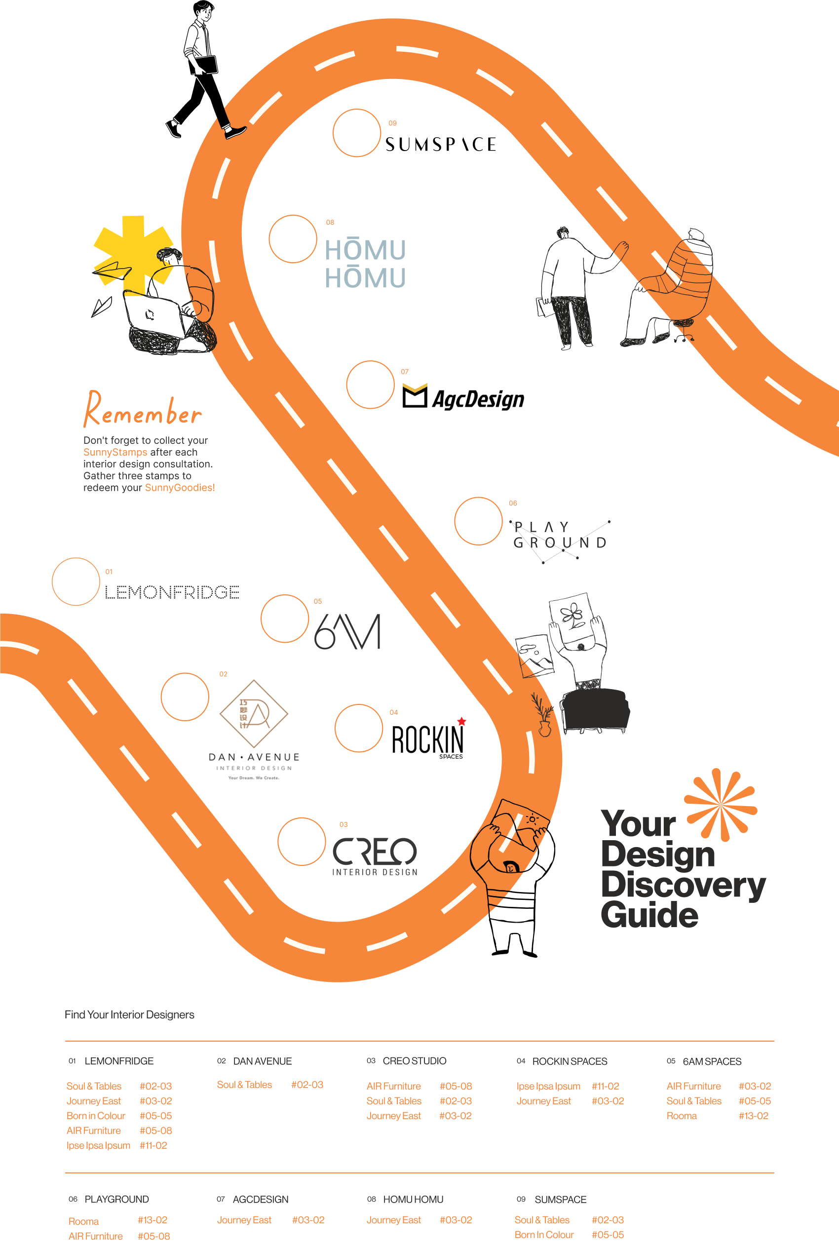 SunnySide Home Affair Event Map